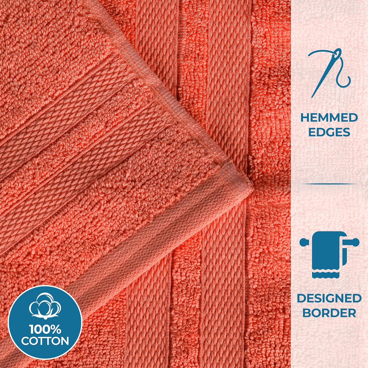 PremiumTerry Loop Ultra-Soft Bath Sheet Set - 2-Piece for Daily Use