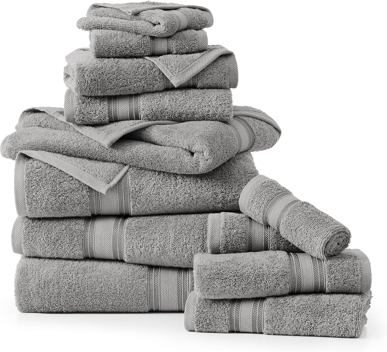 Luxury 12-Piece Bath Towels Set