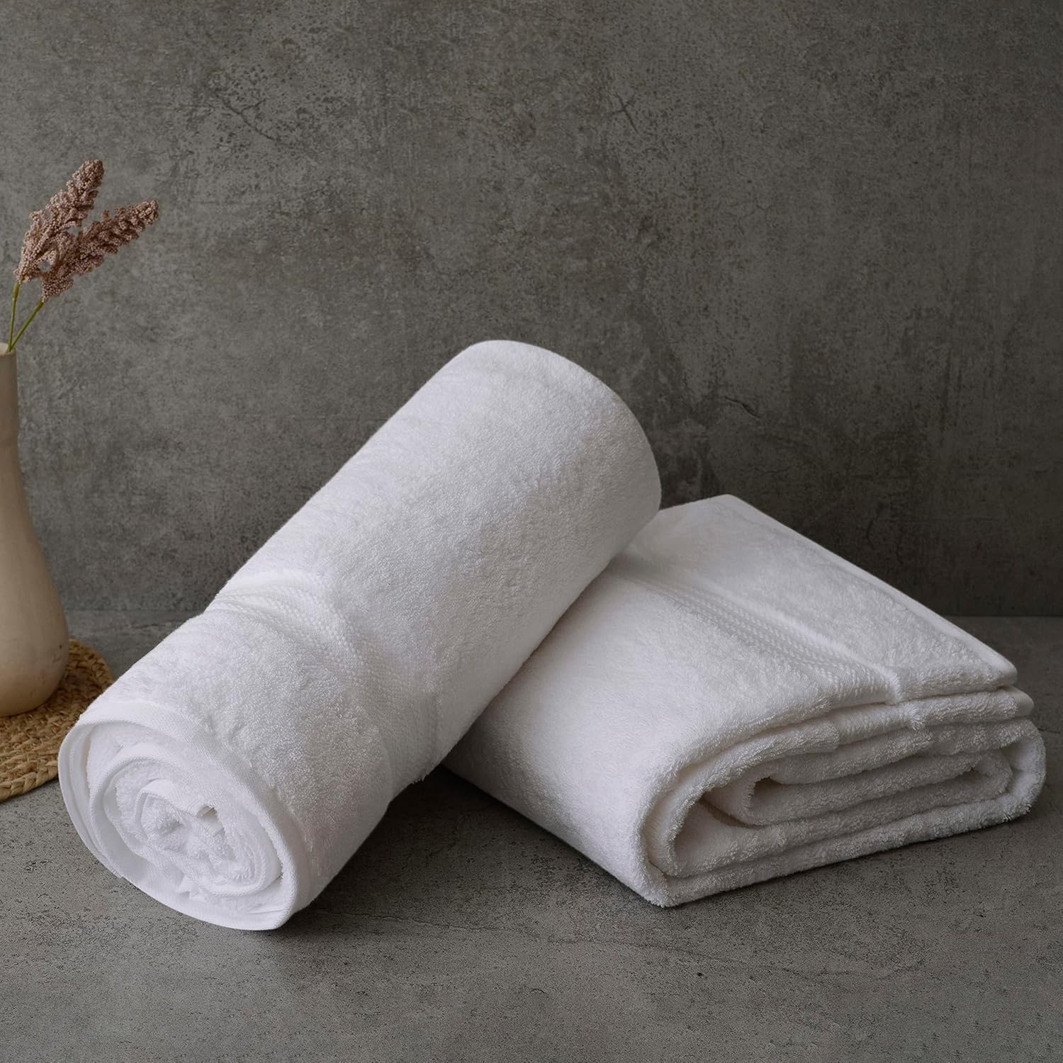 Fabdreams 100 Organic Cotton Bath Sheet Set of 2