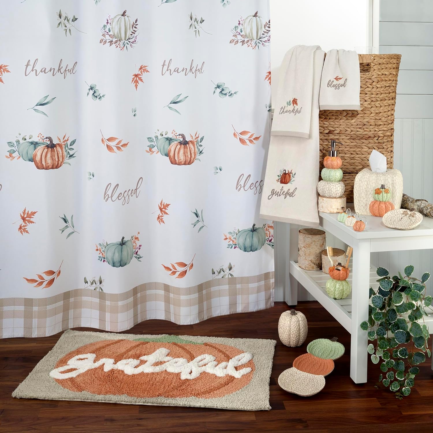 Avanti Linens Hand Towels Grateful Patch Set of 2