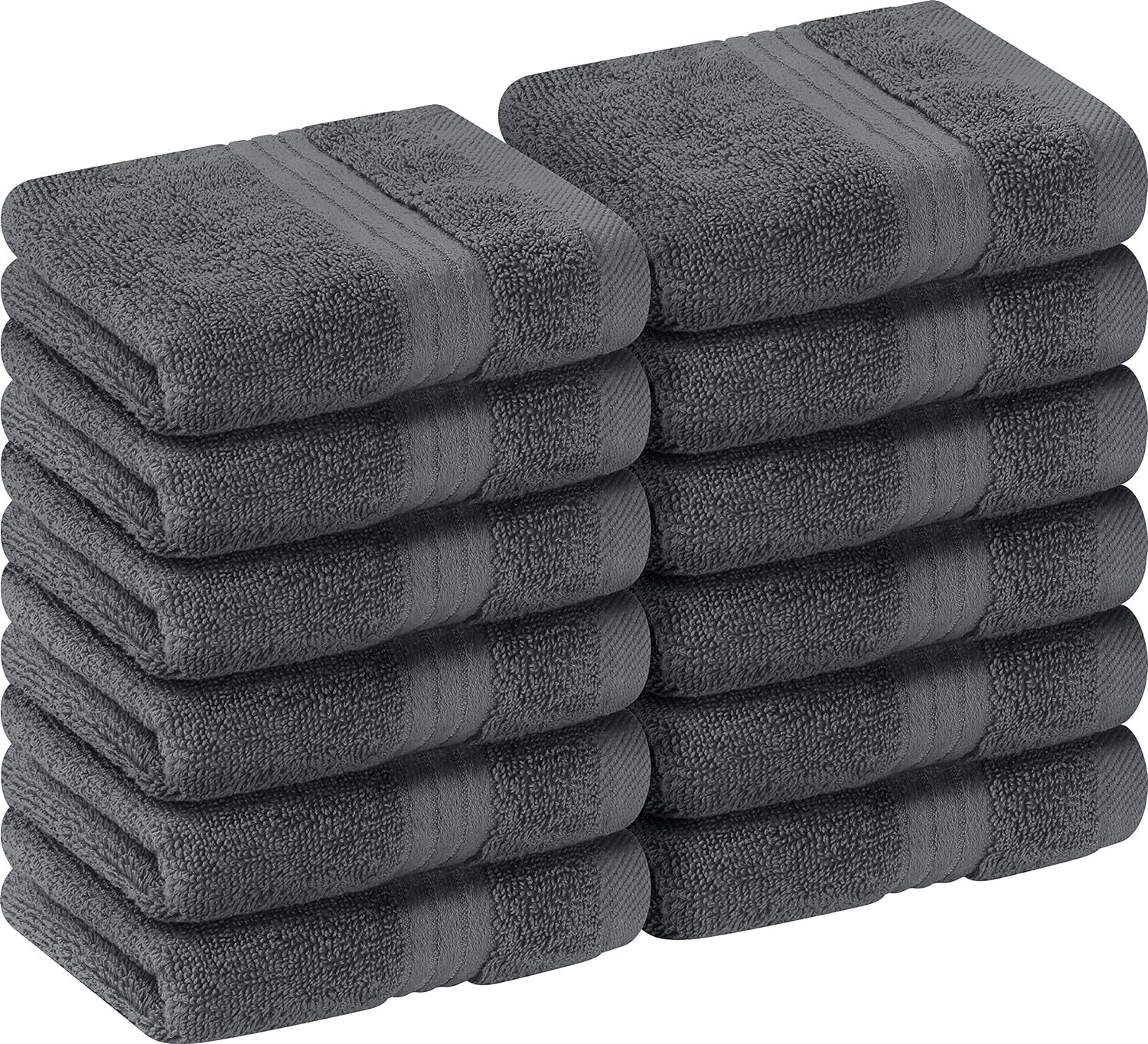 Natural 12-Piece Washcloth Set for Home Gift Giving
