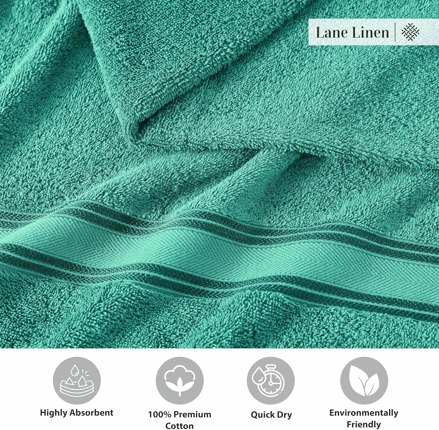 Luxury 100 Cotton bath sheets with soft pill-resistant texture Luxurious Soft