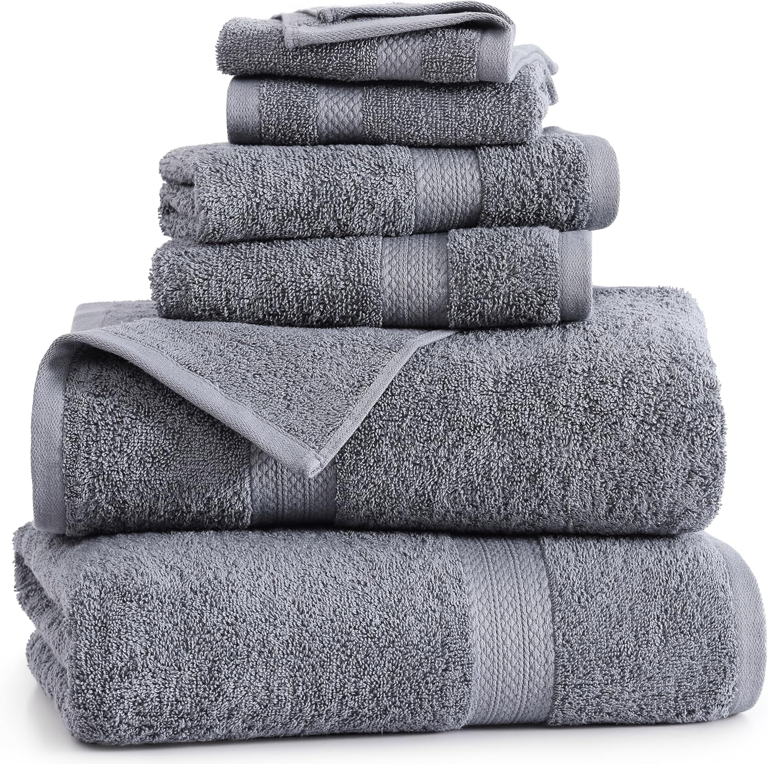 Experience luxury with our 6-Piece Bath Towels Set for Home