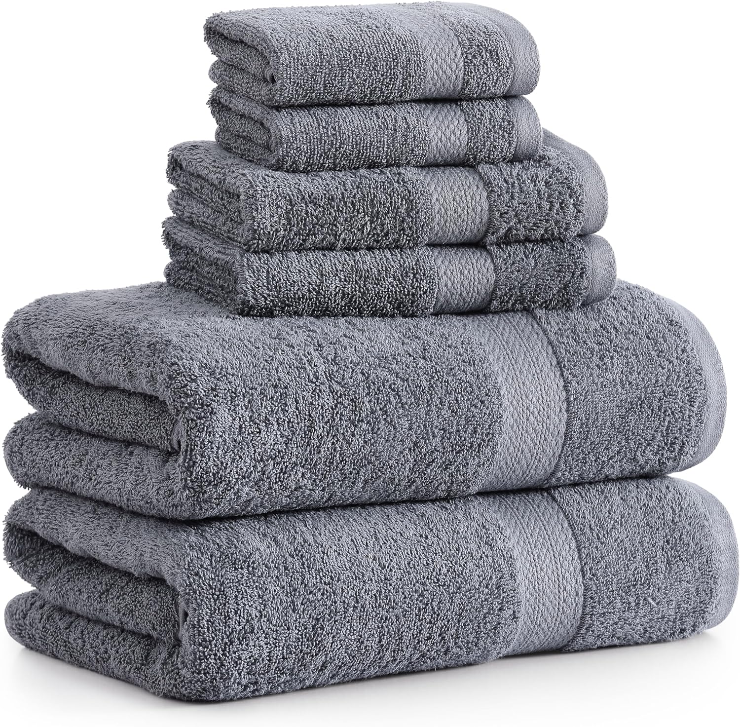 Experience luxury with our 6-Piece Bath Towels Set for Home