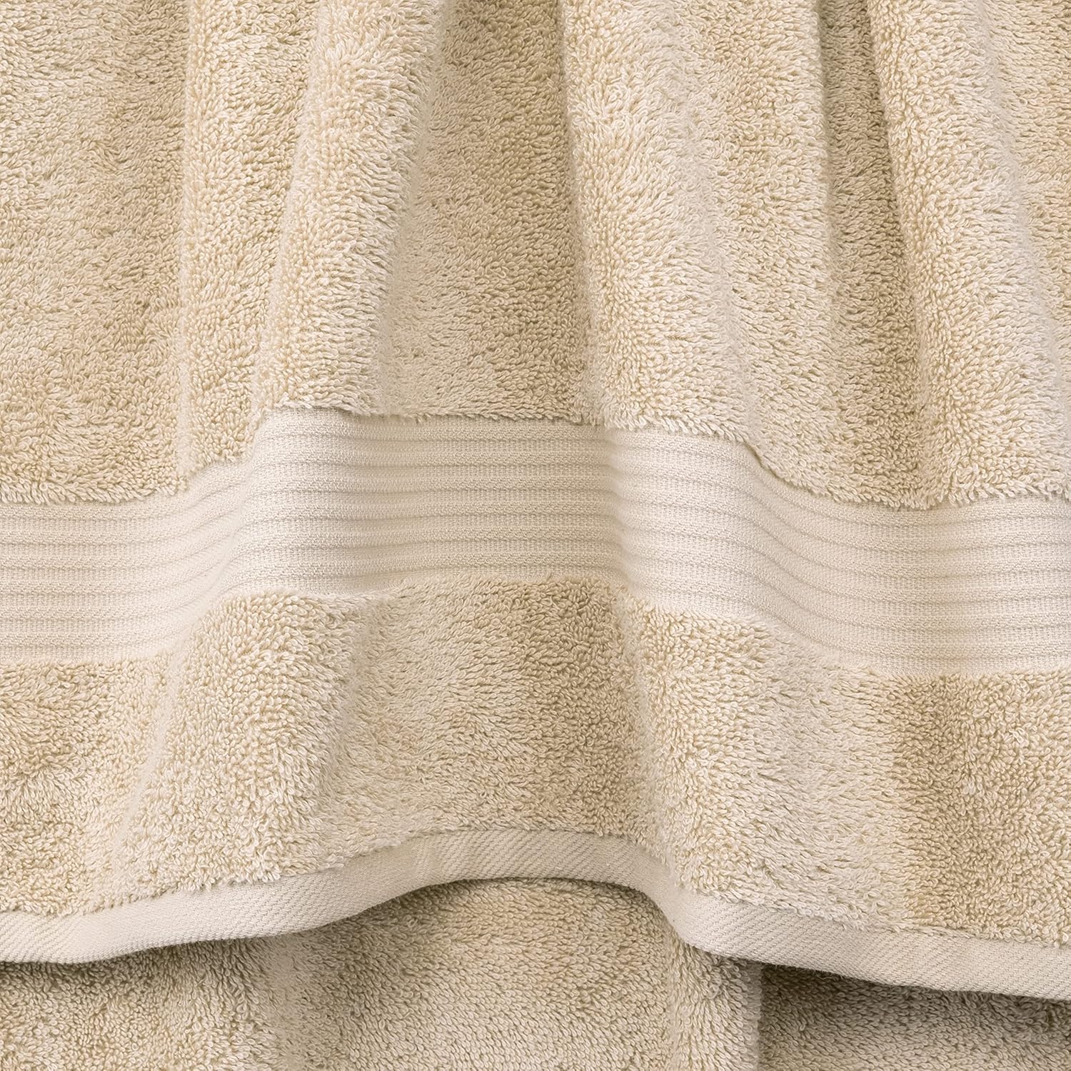 Cotton Paradise 6 Piece Towel Set Beige