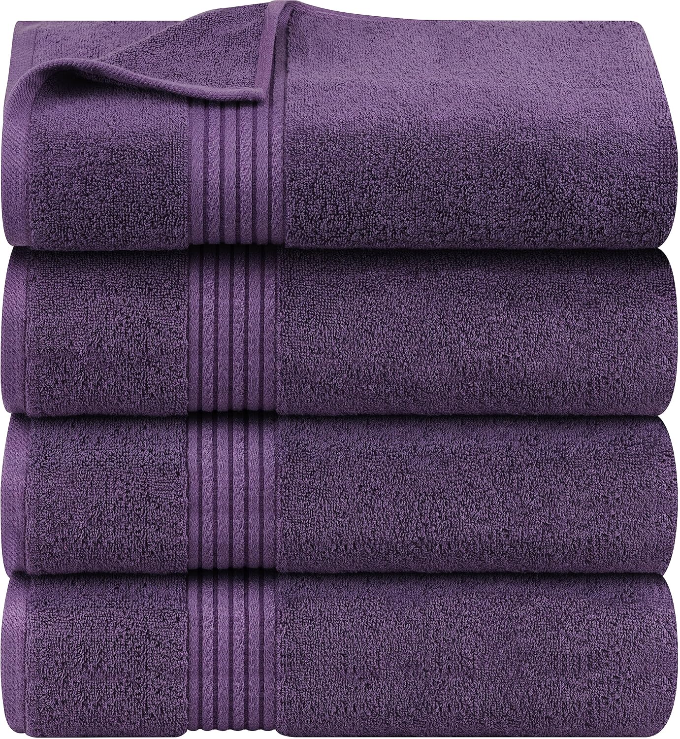Utopia Towels 4 Pack Bath Towels Set