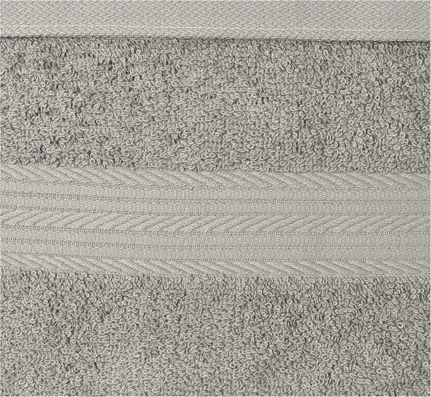 12-Piece Cotton Washcloths for Face Soft and Absorbent 12x12